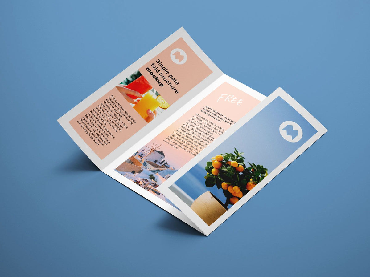 Gate-fold Leaflets