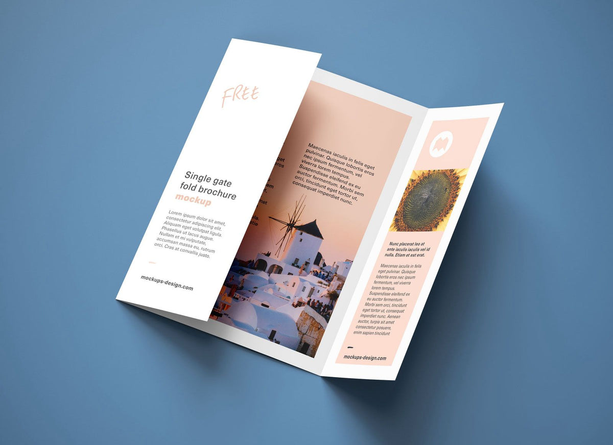 Gate-fold Leaflets